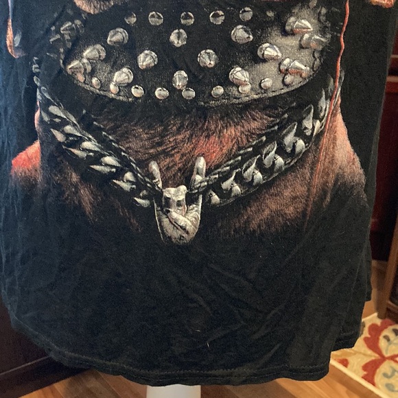 Spiral bad dog graphic hooded tank size XL - Picture 5 of 11